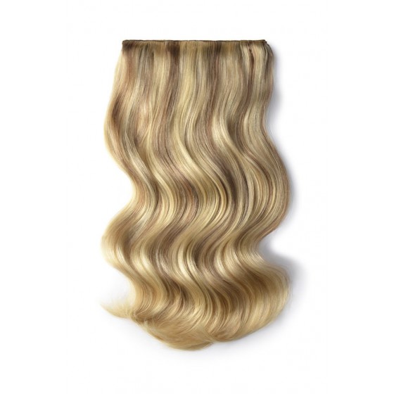 Remy Human Hair extensions Double Weft straight - blond 14/22#