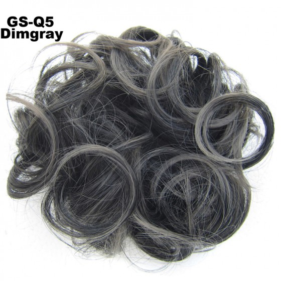Haar Wrap zwart / grijs 1TDimgray#