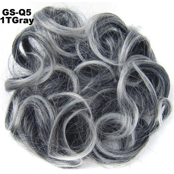 Haar Wrap zwart / grijs 1TGray#