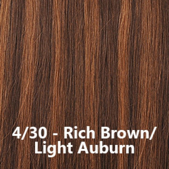 Flip-In Hair Lite 4/30 Rich Brown / Light Auburn
