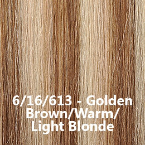 Flip-In Hair Lite 6/16/613 Golden Brown / Warm / Light Blonde