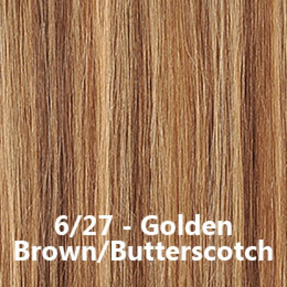 Flip-In Hair Lite 6/27 Golden Brown / Butterscotch