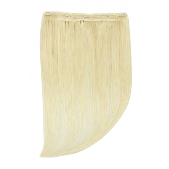 Remy Human Hair extensions Quad Weft straight - blond 60#