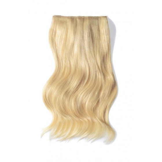 Remy Human Hair extensions Double Weft straight - blond 613#