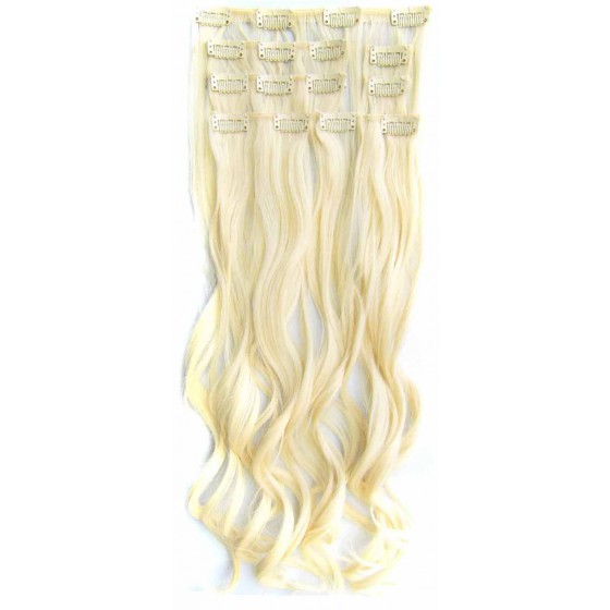 Clip in 7 set wavy 613#