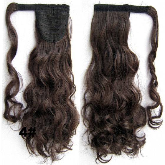 Wrap Around paardenstaart wavy 4#