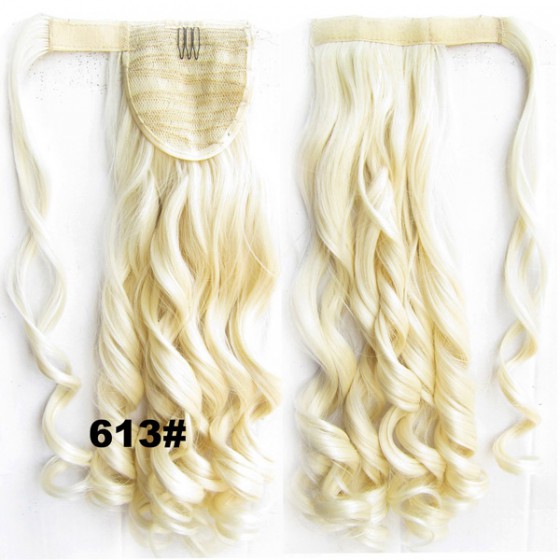 Wrap Around paardenstaart wavy 613#