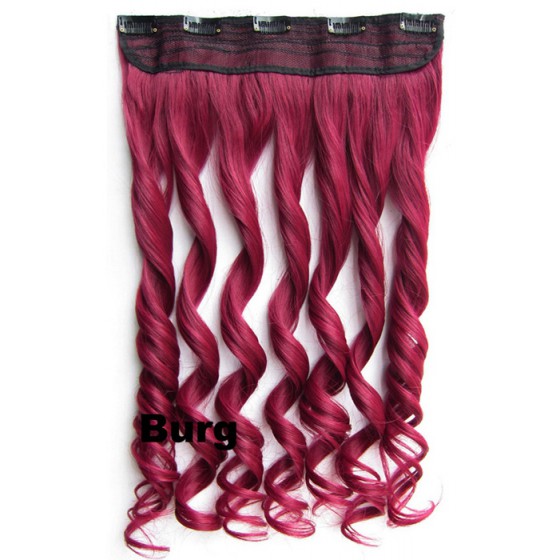 Clip in 1 baan wavy Burg