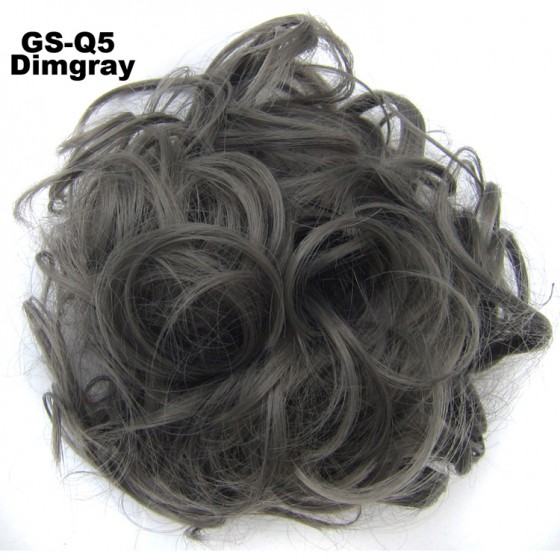 Haar Wrap grijs Dimgray#