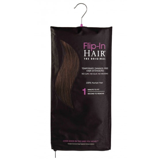 Flip-In Hair 3 Dark Brown