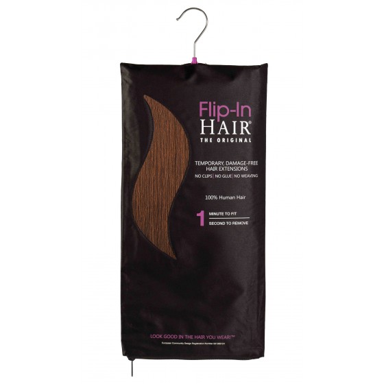 Flip-In Hair 5 Chestnut Brown