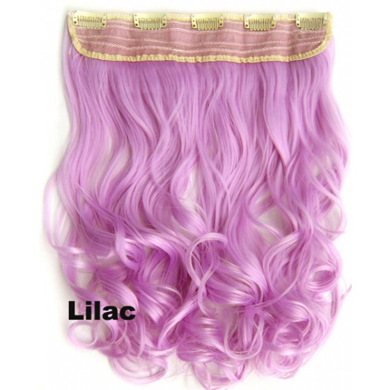 Clip in 1 baan wavy Lilac