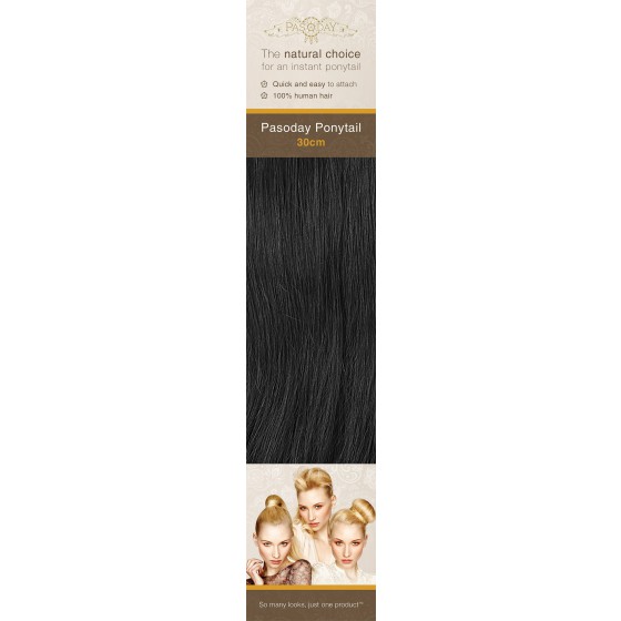 Flip-In Hair Pasoday Ponytail - 1 Black
