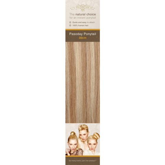 Flip-In Hair Pasoday Ponytail - 12/613 Caramel/Light Blonde