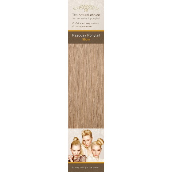 Flip-In Hair Pasoday Ponytail - 16 Warm Blonde
