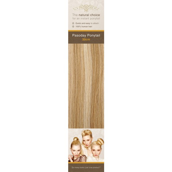 Flip-In Hair Pasoday Ponytail - 18/22 Cinnamon/Sun Blonde