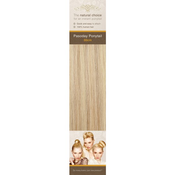 Flip-In Hair Pasoday Ponytail - 18/613+613 Cinnamon/Light Blonde + Light Blonde