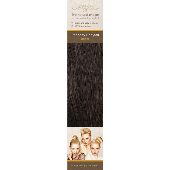 Flip-In Hair Pasoday Ponytail - 2 Bournville Brown
