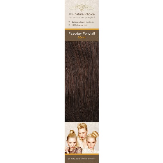 Flip-In Hair Pasoday Ponytail - 3 Dark Brown