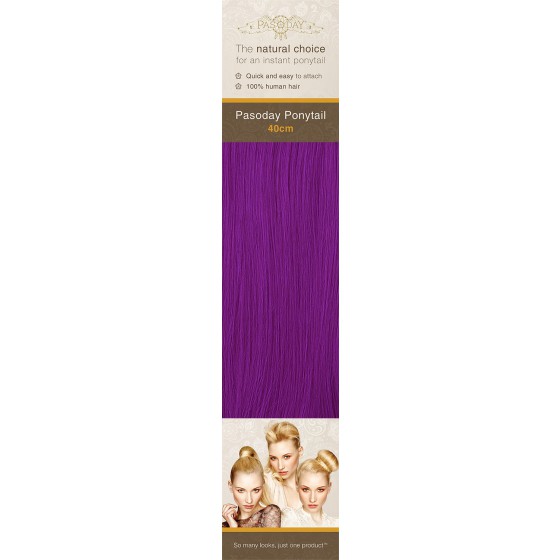 Flip-In Hair Pasoday Ponytail - Purple