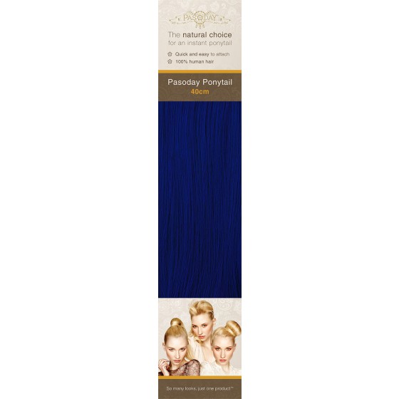 Flip-In Hair Pasoday Ponytail - Royal Blue
