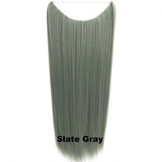 Wire hair straight Slate Gray