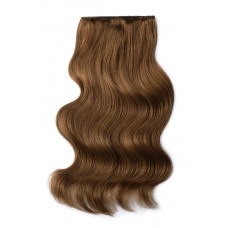 Remy Human Hair extensions Double Weft straight - blond 14#