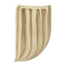 Remy Human Hair extensions Quad Weft straight - blond 18/613#