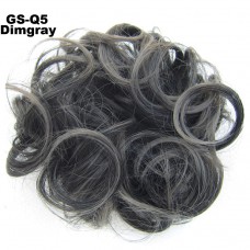 Haar Wrap zwart / grijs 1TDimgray#