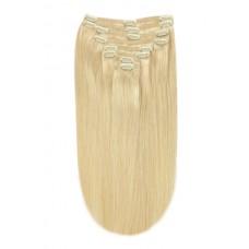 Remy Human Hair extensions straight - blond 22#