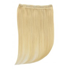 Remy Human Hair extensions Quad Weft straight - blond 22#