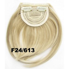 Pony hairextension clip in blond - F24/613#