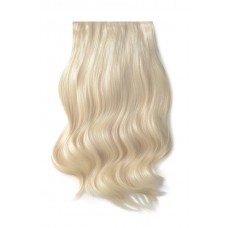 Remy Human Hair extensions Double Weft straight - blond 60#
