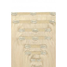 Remy Human Hair extensions Double Weft straight - blond 60#