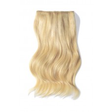 Remy Human Hair extensions Double Weft straight - blond 613#