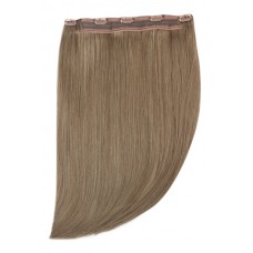 Remy Human Hair extensions Quad Weft straight - bruin 9#