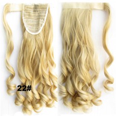 Wrap Around paardenstaart wavy 22#