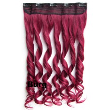 Clip in 1 baan wavy Burg