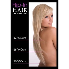 Flip-In Hair Royal Blue