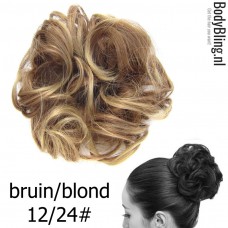 Haar Wrap bruin/blond 12T24#