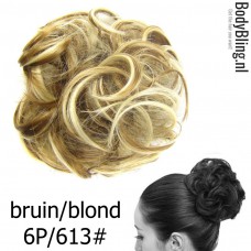 Haar Wrap bruin/blond 6P/613#