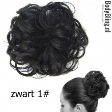 Haar Wrap zwart 1#