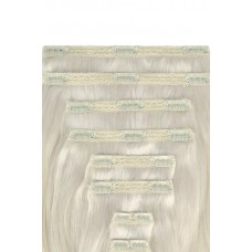 Remy Human Hair extensions Double Weft straight 22