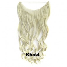 Wire hair wavy Khaki