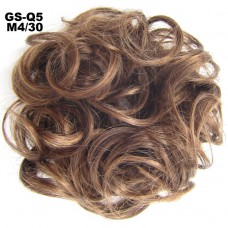 Haar Wrap bruin/rood M4/30#