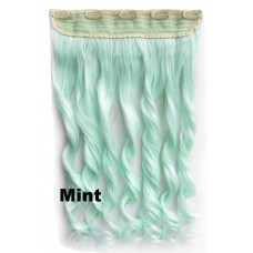 Clip in 1 baan wavy Mint