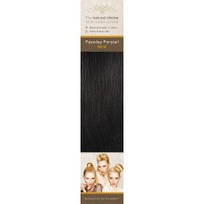Flip-In Hair Pasoday Ponytail - 1B Brown Black 30 cm
