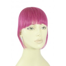 Remy Human Hair Clip-in Pony pink - roze