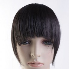 Pony hairextension clip in bruin / rood - M2/30#