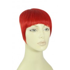 Remy Human Hair Clip-in Pony rood - red